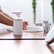SOAPUMP Intelligent Soap Dispenser, Easy to install, Anti-sunshine interference, Fast&Smooth dispensing, Three adjustable volumes, Three different nozzles Suitable for Liquid, Foam and Spray.