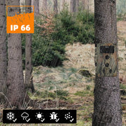 4-Pack Night Vision Trail Hunting Wildlife Camera No Glow 24MP 1296P Video 0.1s Trigger Speed Field Camera Motion Activated Password Protected.